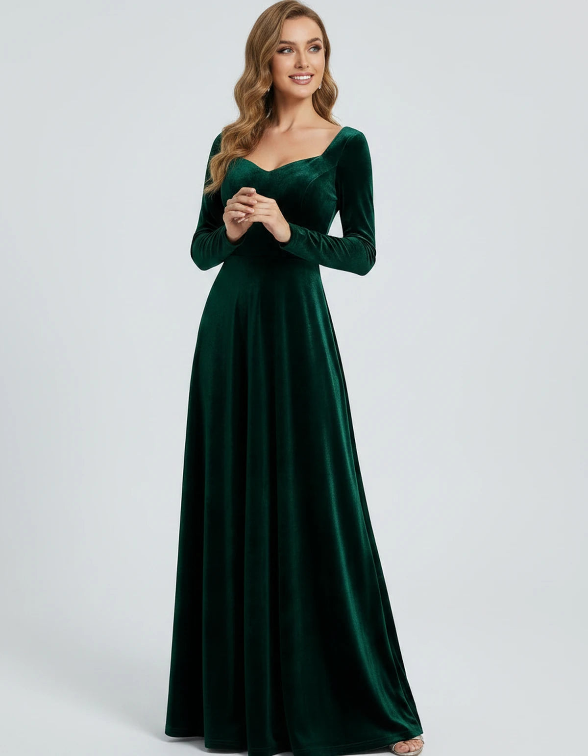 Amarantena Maxi Dresses — Dark green | SKU: RB-a5b104-darkgr94-US2-UK6-EU32,RB-a5b104-darkgr94-US4-UK8-EU34,RB-a5b104-darkgr94-US10-UK14-EU40,RB-a5b104-darkgr94-US12-UK16-EU42,RB-a5b104-darkgr94-US14-UK18-EU44,RB-a5b104-darkgr94-US16-UK20-EU46,RB-a5b104-darkgr94-US16W-UK20-EU46,RB-a5b104-darkgr94-US18W-UK22-EU48,RB-a5b104-darkgr94-US20W-UK24-EU50,RB-a5b104-darkgr94-US22W-UK26-EU52,RB-a5b104-darkgr94-US24W-UK28-EU54,RB-a5b104-darkgr94-US26W-UK30-EU56