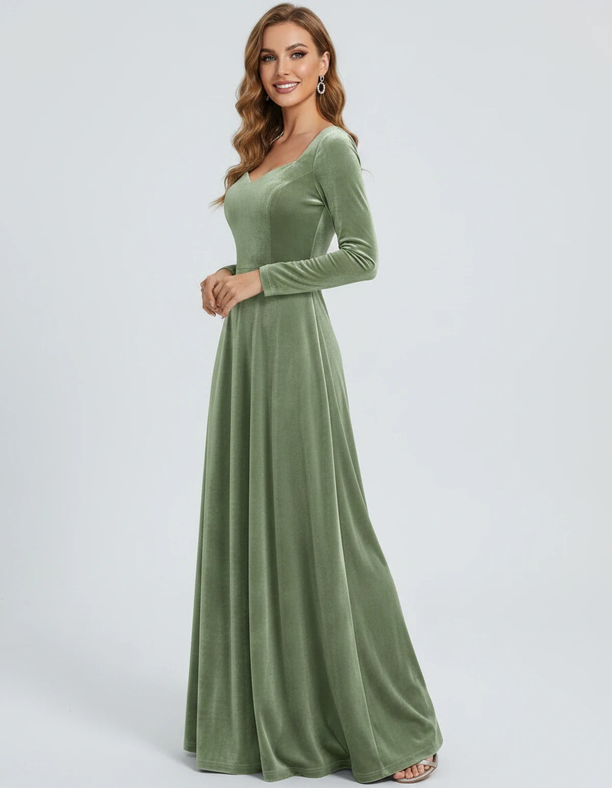 Amarantena Maxi Dresses — Sage | SKU: RB-a5b104-sage-US2-UK6-EU32,RB-a5b104-sage-US4-UK8-EU34,RB-a5b104-sage-US10-UK14-EU40,RB-a5b104-sage-US12-UK16-EU42,RB-a5b104-sage-US14-UK18-EU44,RB-a5b104-sage-US16-UK20-EU46,RB-a5b104-sage-US16W-UK20-EU46,RB-a5b104-sage-US18W-UK22-EU48,RB-a5b104-sage-US20W-UK24-EU50,RB-a5b104-sage-US22W-UK26-EU52,RB-a5b104-sage-US24W-UK28-EU54,RB-a5b104-sage-US26W-UK30-EU56