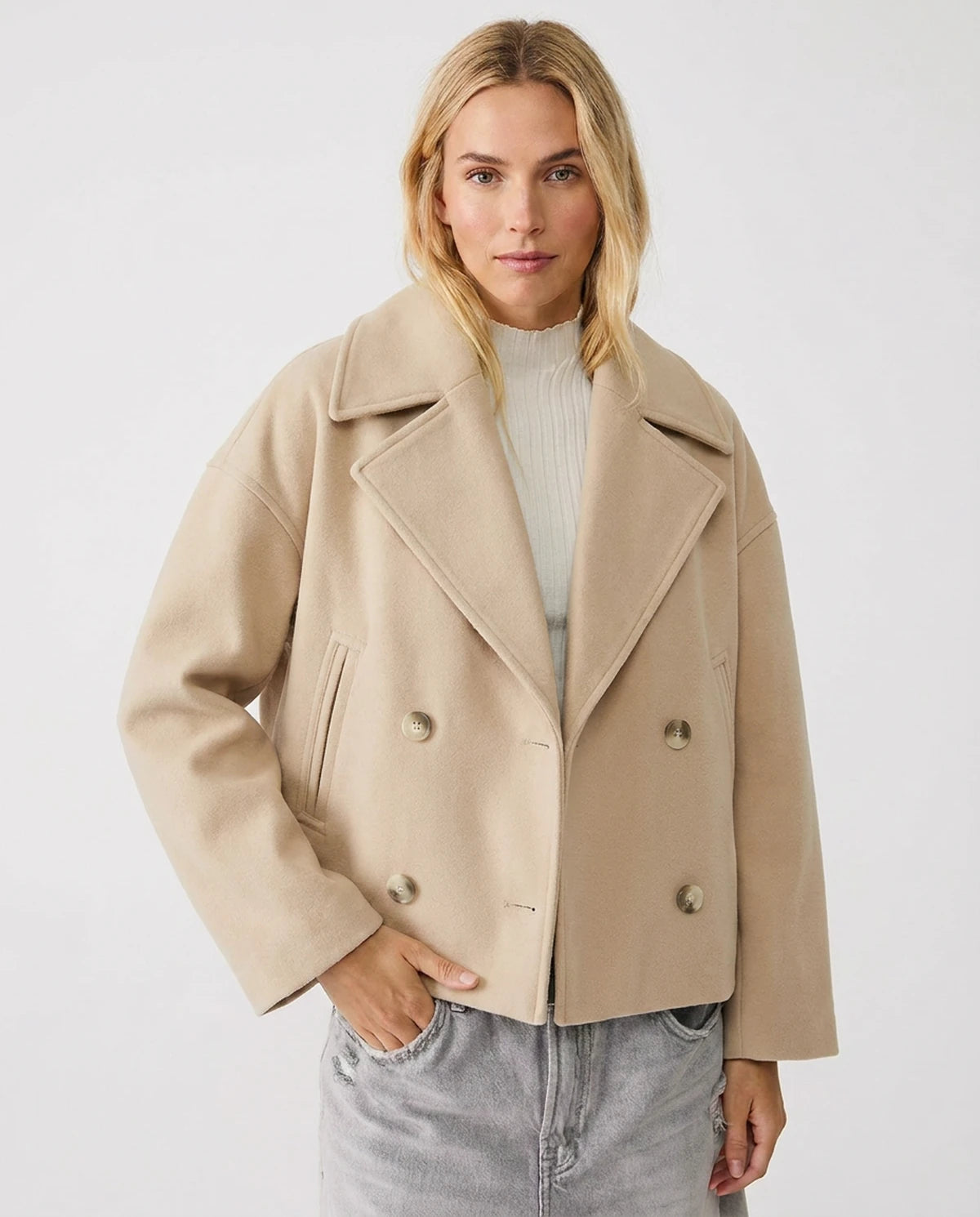 Amaranteys Jackets — Apricot