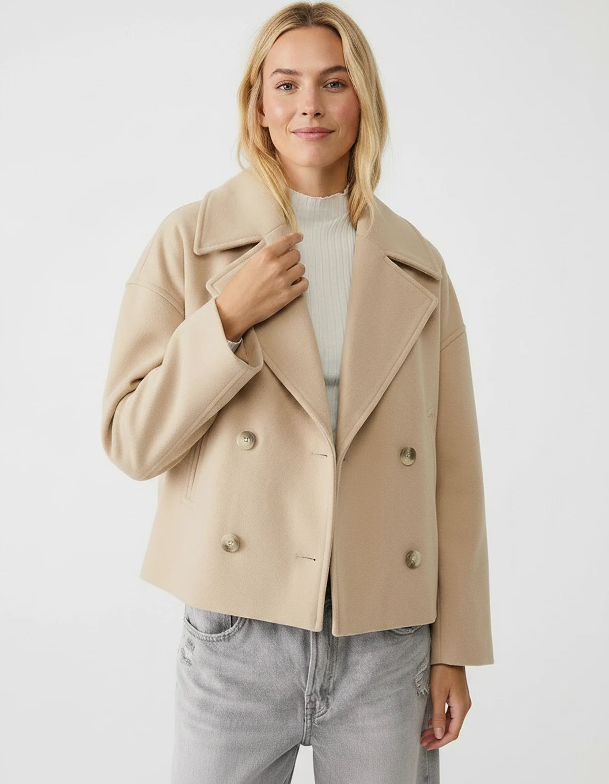 Amaranteys Jackets — Apricot | SKU: RB-4cc947-apricot-XS,RB-4cc947-apricot-S,RB-4cc947-apricot-M,RB-4cc947-apricot-L,RB-4cc947-apricot-XL,RB-4cc947-apricot-2XL