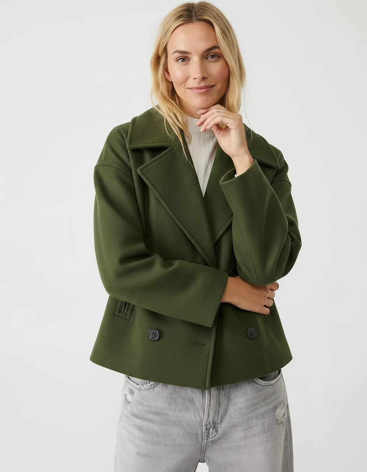 Amaranteys Jackets — ArmyGreen | SKU: RB-4cc947-armygre1-XS,RB-4cc947-armygre1-S,RB-4cc947-armygre1-M,RB-4cc947-armygre1-L,RB-4cc947-armygre1-XL,RB-4cc947-armygre1-2XL