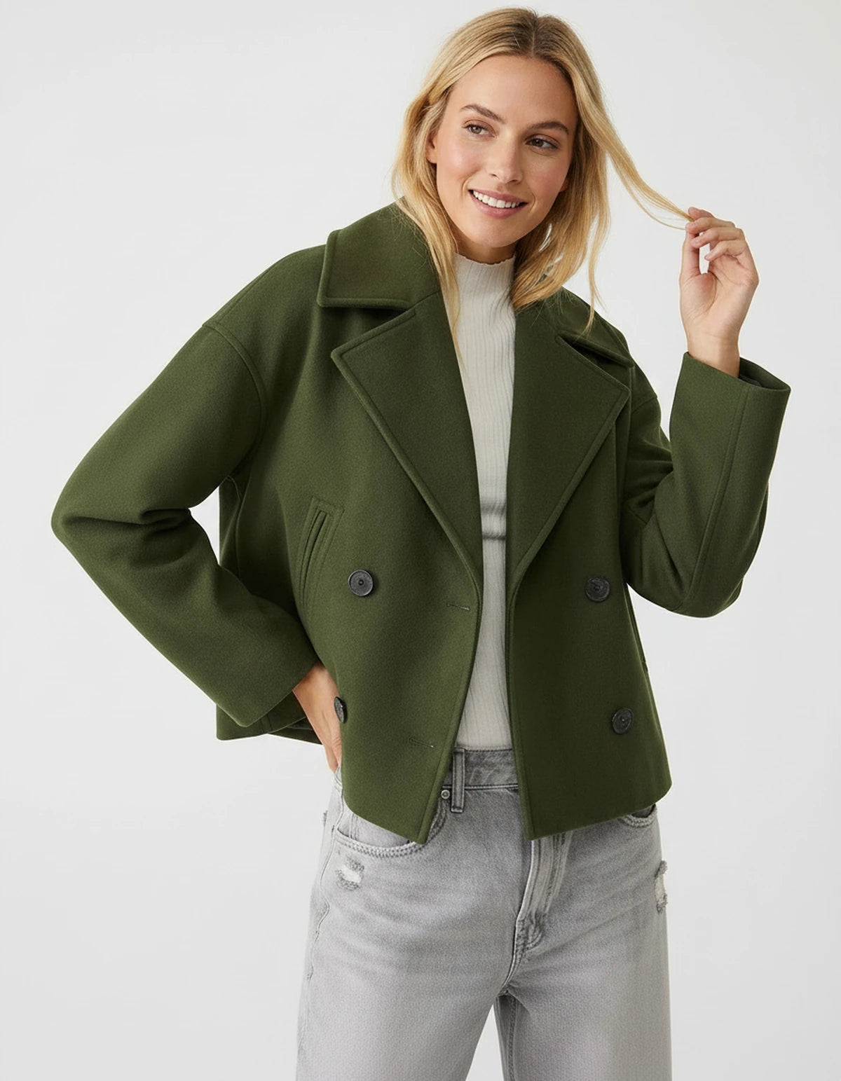 Amaranteys Jackets — ArmyGreen | SKU: RB-4cc947-armygre1-XS,RB-4cc947-armygre1-S,RB-4cc947-armygre1-M,RB-4cc947-armygre1-L,RB-4cc947-armygre1-XL,RB-4cc947-armygre1-2XL