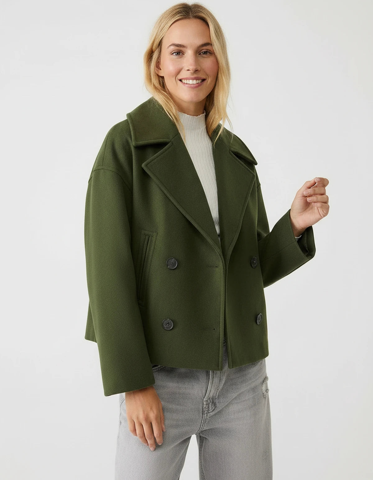 Amaranteys Jackets — ArmyGreen | SKU: RB-4cc947-armygre1-XS,RB-4cc947-armygre1-S,RB-4cc947-armygre1-M,RB-4cc947-armygre1-L,RB-4cc947-armygre1-XL,RB-4cc947-armygre1-2XL
