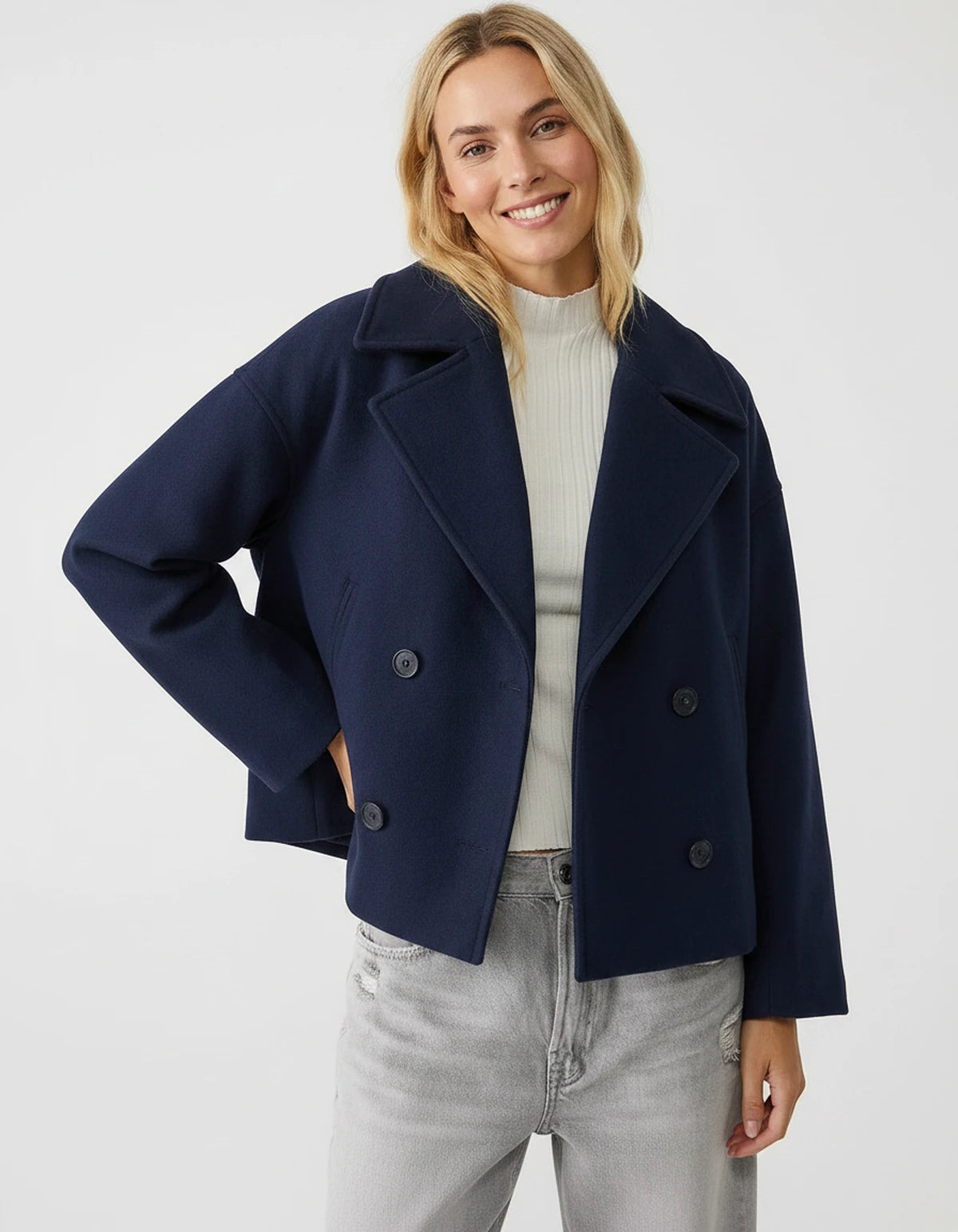 Amaranteys Jackets — Navy | SKU: RB-4cc947-navy-XS,RB-4cc947-navy-S,RB-4cc947-navy-M,RB-4cc947-navy-L,RB-4cc947-navy-XL,RB-4cc947-navy-2XL