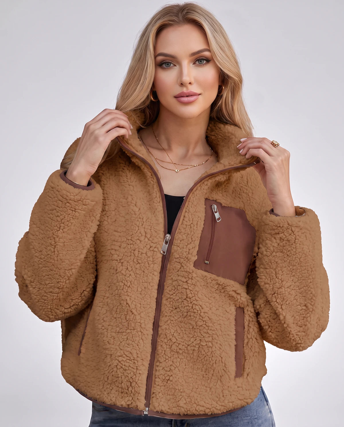 Amberline Jackets — Brown