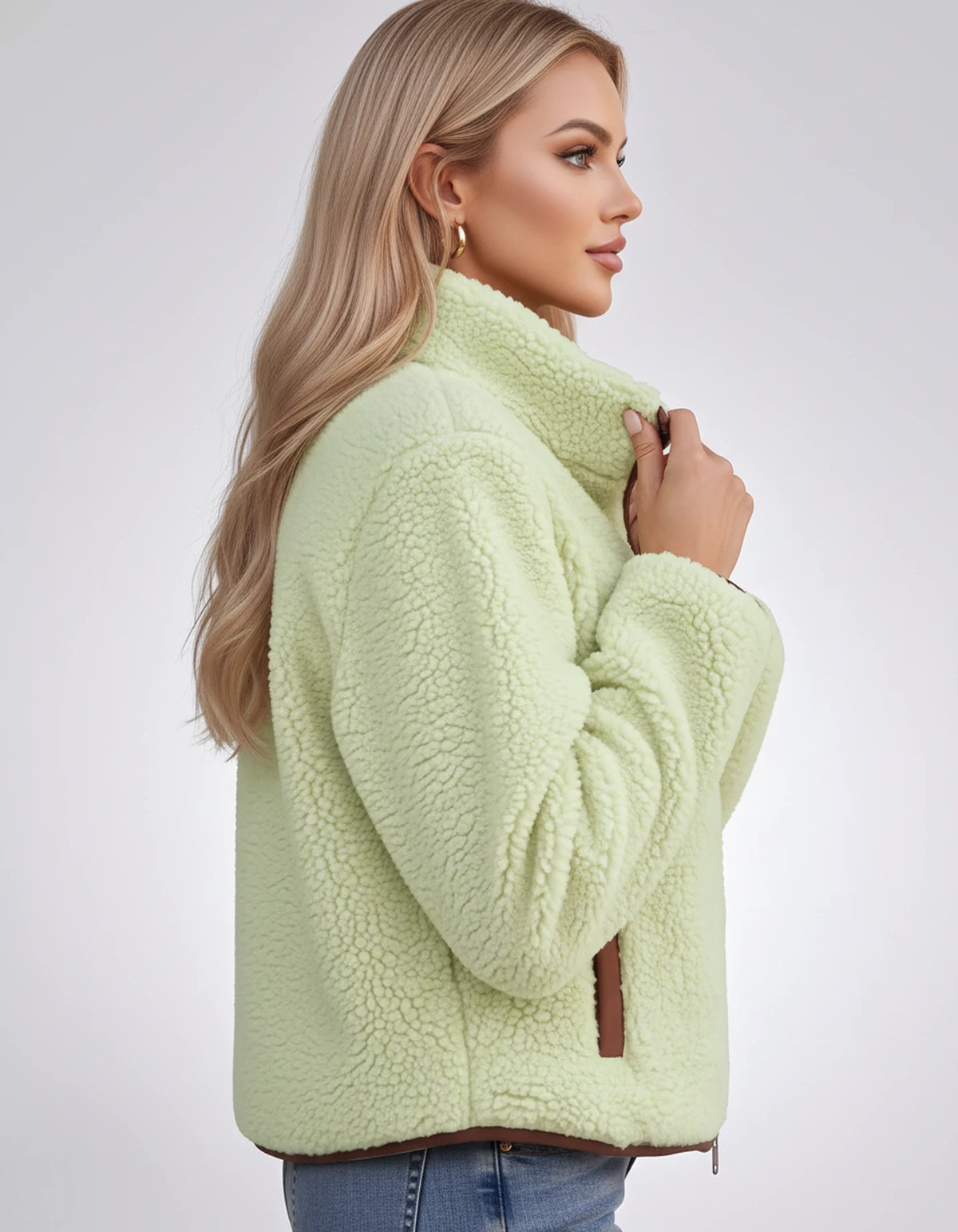 Amberline Jackets — Mint | SKU: RB-860456-mint-XS,RB-860456-mint-S,RB-860456-mint-M,RB-860456-mint-L,RB-860456-mint-XL,RB-860456-mint-2XL