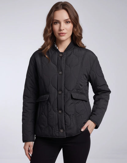 Ambrine Jackets — Black | SKU: RB-1123d6-black-XS,RB-1123d6-black-S,RB-1123d6-black-M,RB-1123d6-black-L