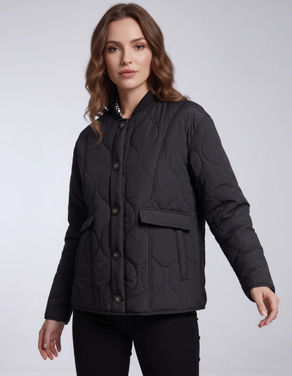 Ambrine Jackets — Black | SKU: RB-1123d6-black-XS,RB-1123d6-black-S,RB-1123d6-black-M,RB-1123d6-black-L