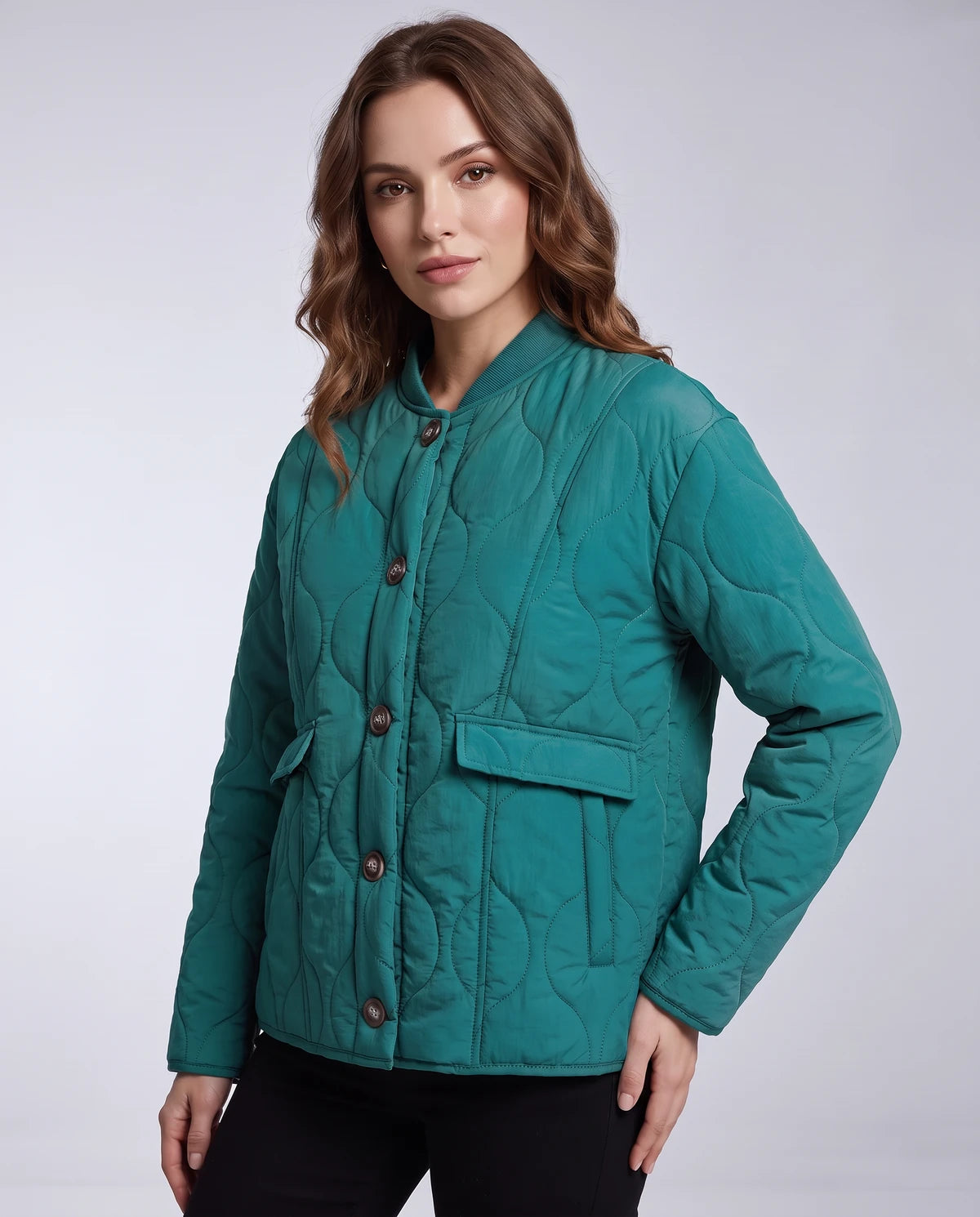 Ambrine Jackets — Peacock