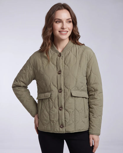 Ambrine Jackets — Sage Green | SKU: RB-1123d6-sagegr01-XS,RB-1123d6-sagegr01-S,RB-1123d6-sagegr01-M,RB-1123d6-sagegr01-L