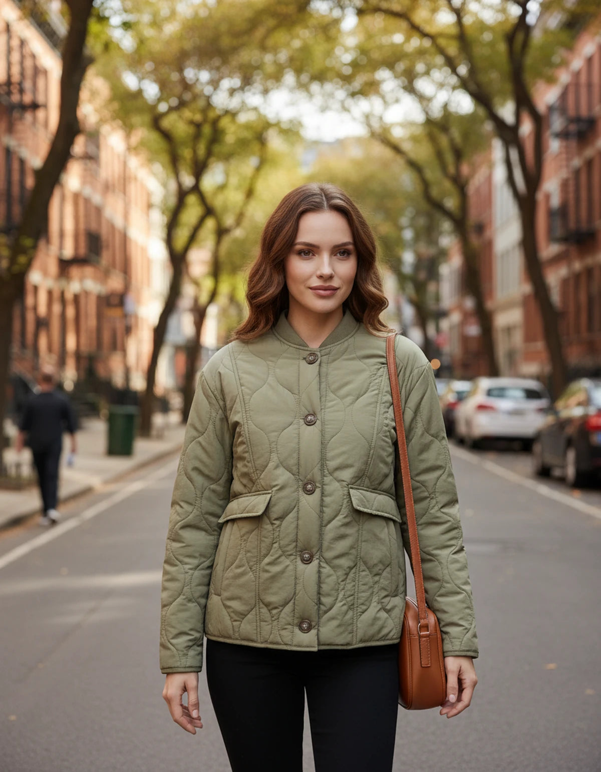 Ambrine Jackets — Sage Green | SKU: RB-1123d6-sagegr01-XS,RB-1123d6-sagegr01-S,RB-1123d6-sagegr01-M,RB-1123d6-sagegr01-L