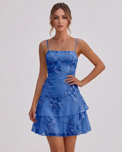 Ambrosia Mini Dresses — Blue
