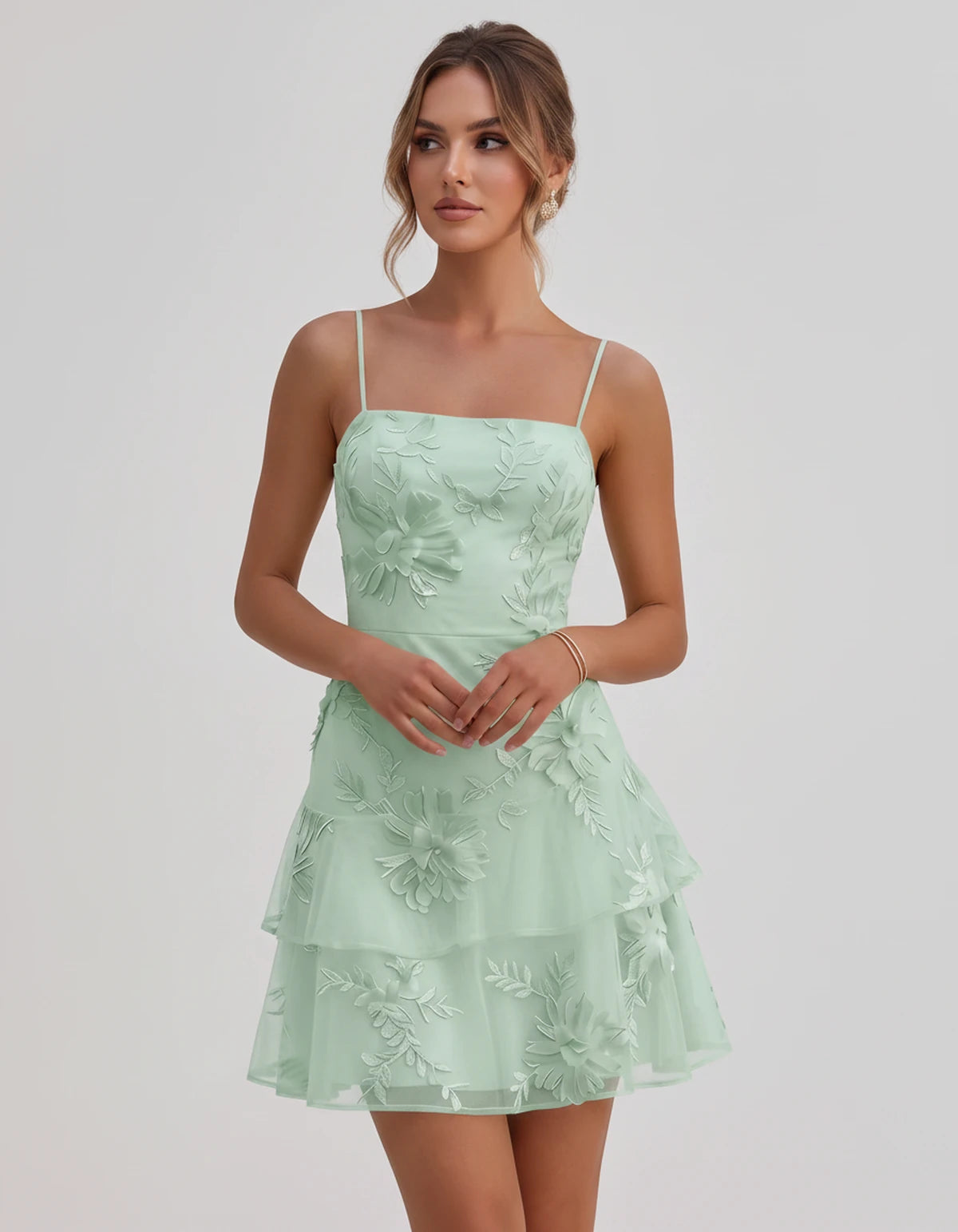Ambrosia Mini Dresses — Mint | SKU: RB-d8ae9f-mint-2,RB-d8ae9f-mint-4,RB-d8ae9f-mint-6,RB-d8ae9f-mint-8,RB-d8ae9f-mint-10,RB-d8ae9f-mint-12,RB-d8ae9f-mint-14,RB-d8ae9f-mint-16,RB-d8ae9f-mint-16W,RB-d8ae9f-mint-18W,RB-d8ae9f-mint-20W,RB-d8ae9f-mint-22W