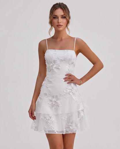 Ambrosia Mini Dresses — White