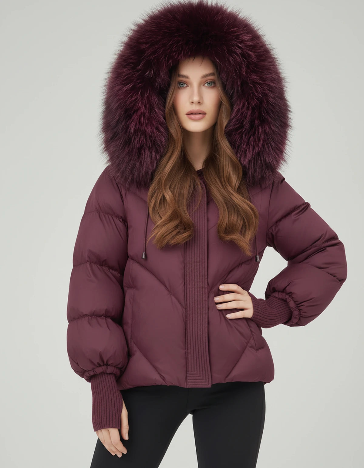 Amorellelle Jacket — Burgundy | SKU: RB-0ac176-burgundy-XS,RB-0ac176-burgundy-S,RB-0ac176-burgundy-M,RB-0ac176-burgundy-L,RB-0ac176-burgundy-XL,RB-0ac176-burgundy-2XL