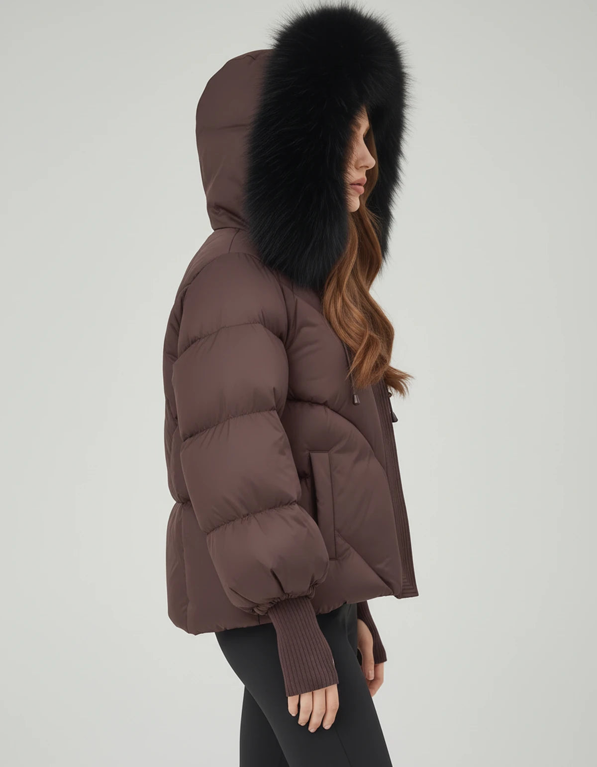 Amorellelle Jacket — Coffee | SKU: RB-0ac176-coffee-XS,RB-0ac176-coffee-S,RB-0ac176-coffee-M,RB-0ac176-coffee-L,RB-0ac176-coffee-XL,RB-0ac176-coffee-2XL