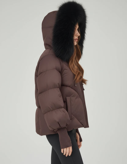 Amorellelle Jacket — Coffee | SKU: RB-0ac176-coffee-XS,RB-0ac176-coffee-S,RB-0ac176-coffee-M,RB-0ac176-coffee-L,RB-0ac176-coffee-XL,RB-0ac176-coffee-2XL