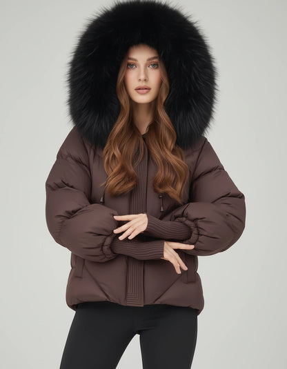 Amorellelle Jacket — Coffee | SKU: RB-0ac176-coffee-XS,RB-0ac176-coffee-S,RB-0ac176-coffee-M,RB-0ac176-coffee-L,RB-0ac176-coffee-XL,RB-0ac176-coffee-2XL