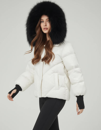 Amorellelle Jacket — White | SKU: RB-0ac176-white-XS,RB-0ac176-white-S,RB-0ac176-white-M,RB-0ac176-white-L,RB-0ac176-white-XL,RB-0ac176-white-2XL