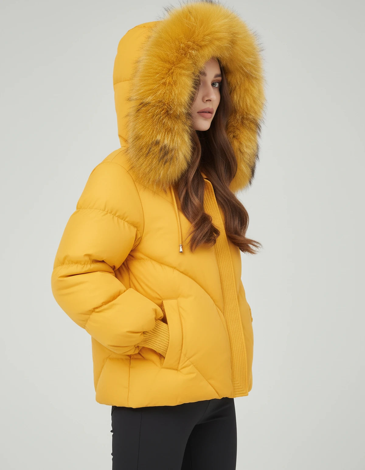 Amorellelle Jacket — Yellow | SKU: RB-0ac176-yellow-XS,RB-0ac176-yellow-S,RB-0ac176-yellow-M,RB-0ac176-yellow-L,RB-0ac176-yellow-XL,RB-0ac176-yellow-2XL