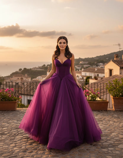 Anemone Maxi Dresses — Purple | SKU: RB-6fe7c2-purple-2,RB-6fe7c2-purple-4,RB-6fe7c2-purple-6,RB-6fe7c2-purple-8,RB-6fe7c2-purple-10,RB-6fe7c2-purple-12,RB-6fe7c2-purple-14,RB-6fe7c2-purple-16,RB-6fe7c2-purple-16W,RB-6fe7c2-purple-18W,RB-6fe7c2-purple-20W,RB-6fe7c2-purple-22W
