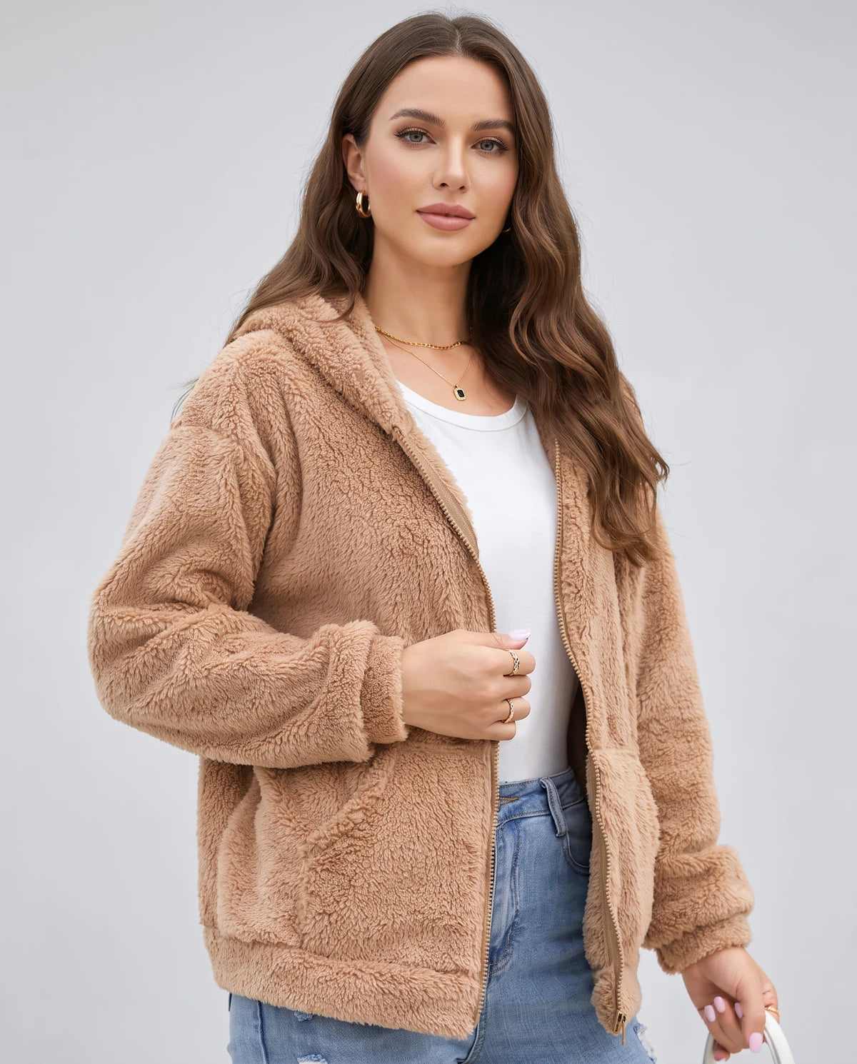 Anouska Jackets — Beige