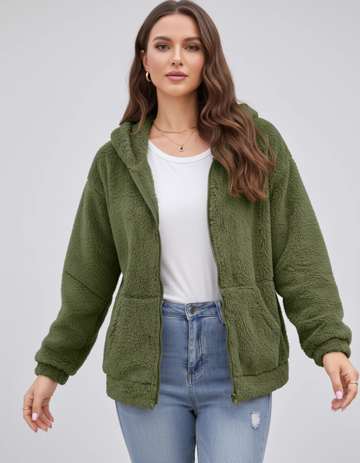 Anouska Jackets — Olive | SKU: RB-dc190d-olive-XS,RB-dc190d-olive-S,RB-dc190d-olive-M,RB-dc190d-olive-L,RB-dc190d-olive-XL,RB-dc190d-olive-2XL