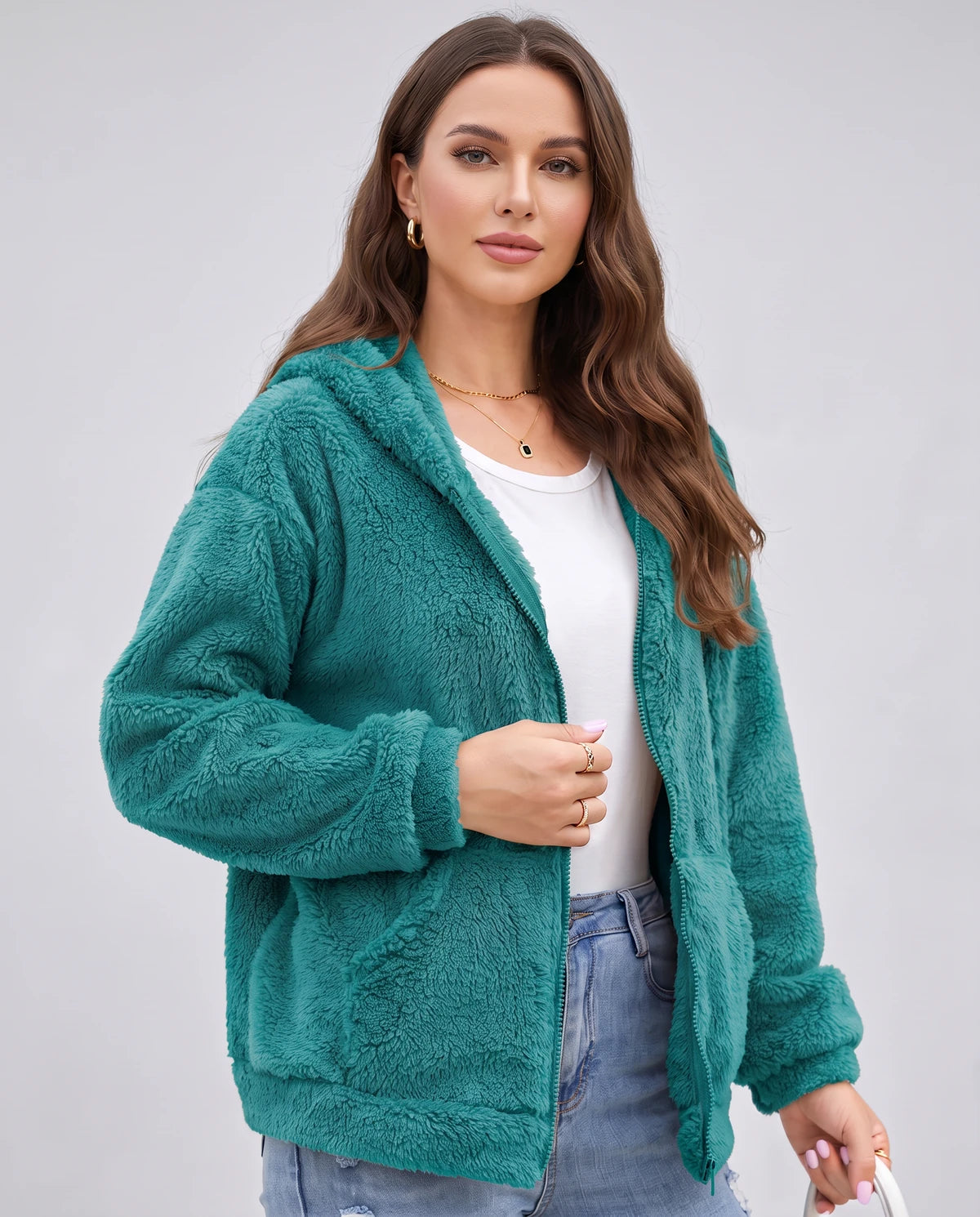 Anouska Jackets — Peacock