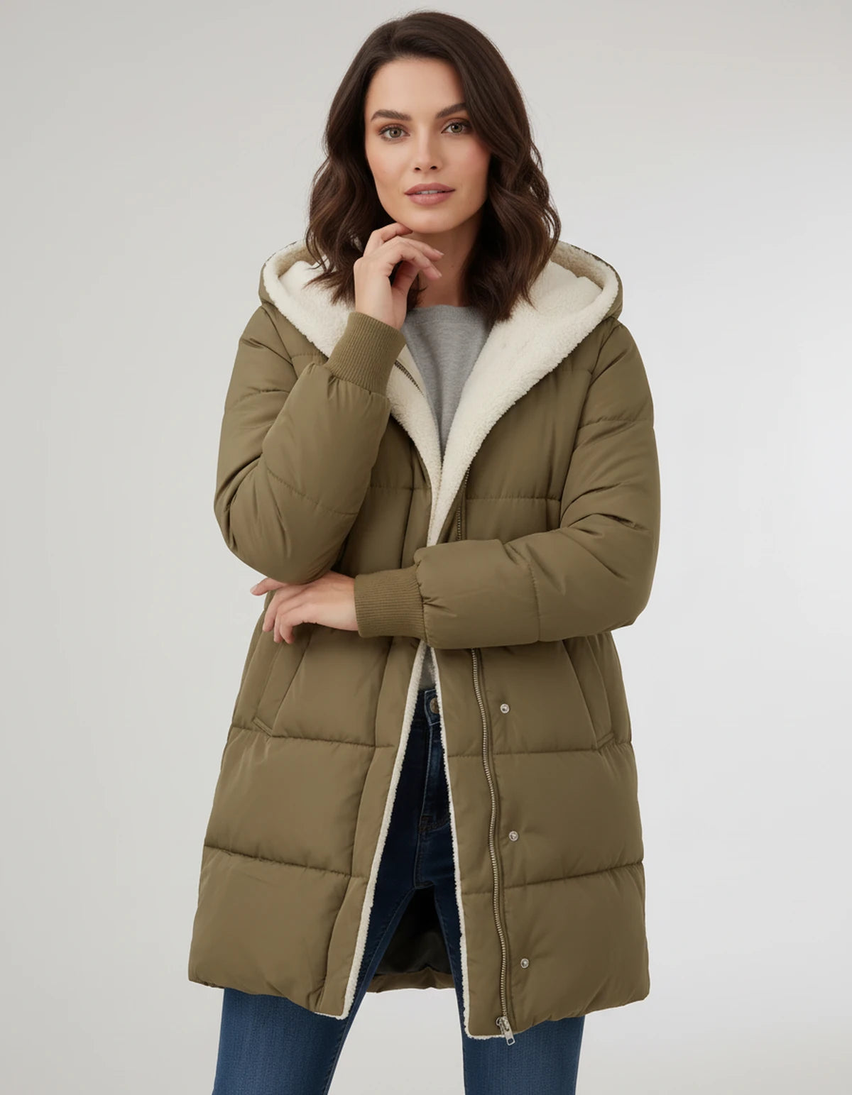 Ansovia Jackets — Army Green | SKU: RB-10ab22-armygre1-XS,RB-10ab22-armygre1-S,RB-10ab22-armygre1-M,RB-10ab22-armygre1-L,RB-10ab22-armygre1-XL,RB-10ab22-armygre1-2XL