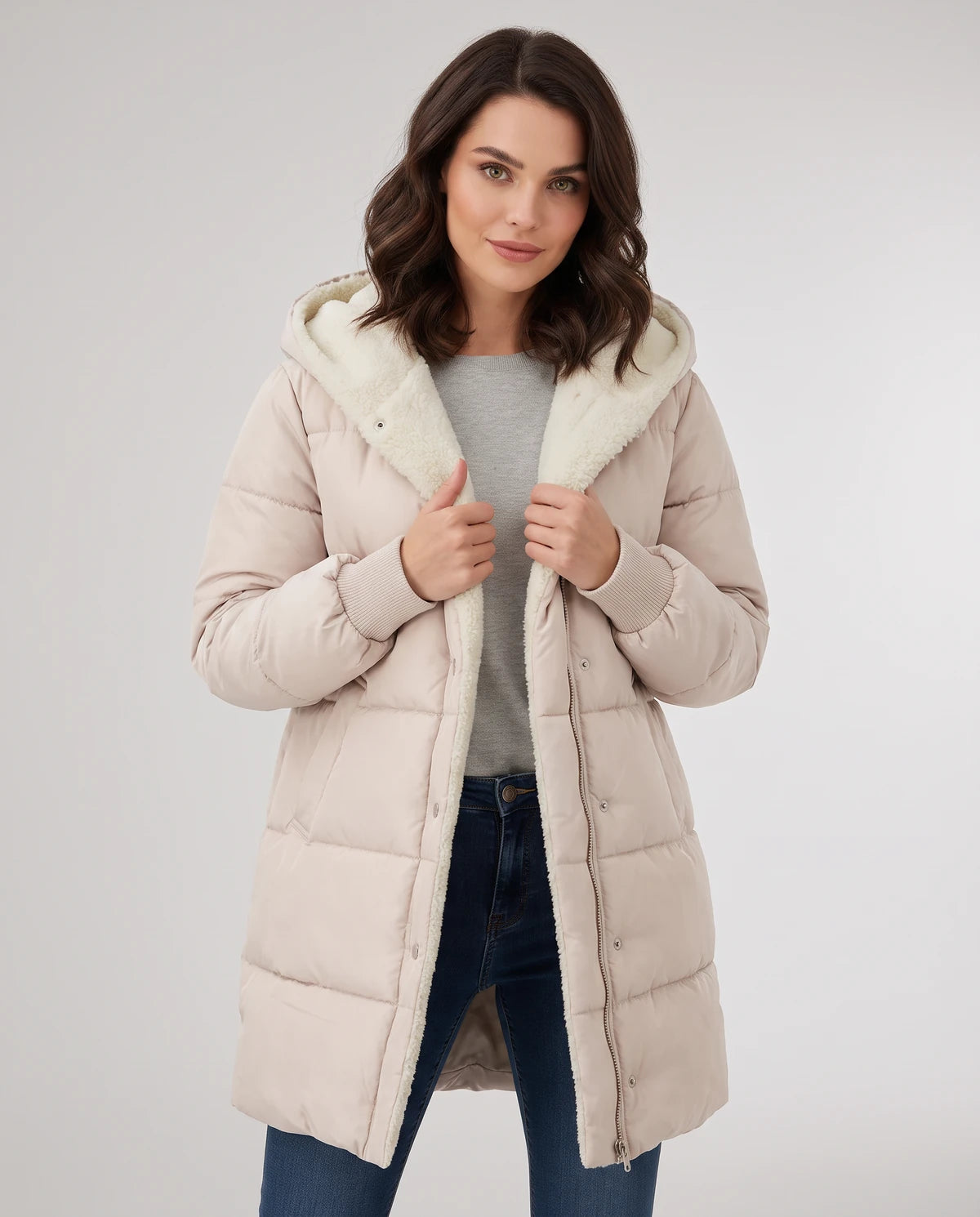 Ansovia Jackets — Beige