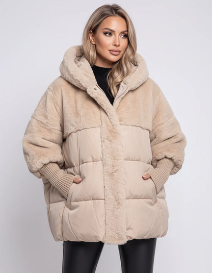 Arabellelle Jackets — Beige | SKU: RB-e1548d-beige-XS,RB-e1548d-beige-S,RB-e1548d-beige-M,RB-e1548d-beige-L,RB-e1548d-beige-XL,RB-e1548d-beige-2XL