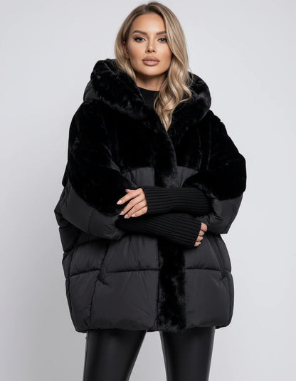 Arabellelle Jackets — Black | SKU: RB-e1548d-black-XS,RB-e1548d-black-S,RB-e1548d-black-M,RB-e1548d-black-L,RB-e1548d-black-XL,RB-e1548d-black-2XL