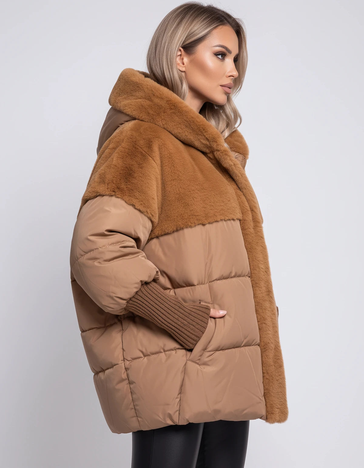Arabellelle Jackets — Dark khaki | SKU: RB-e1548d-darkkhf9-XS,RB-e1548d-darkkhf9-S,RB-e1548d-darkkhf9-M,RB-e1548d-darkkhf9-L,RB-e1548d-darkkhf9-XL,RB-e1548d-darkkhf9-2XL