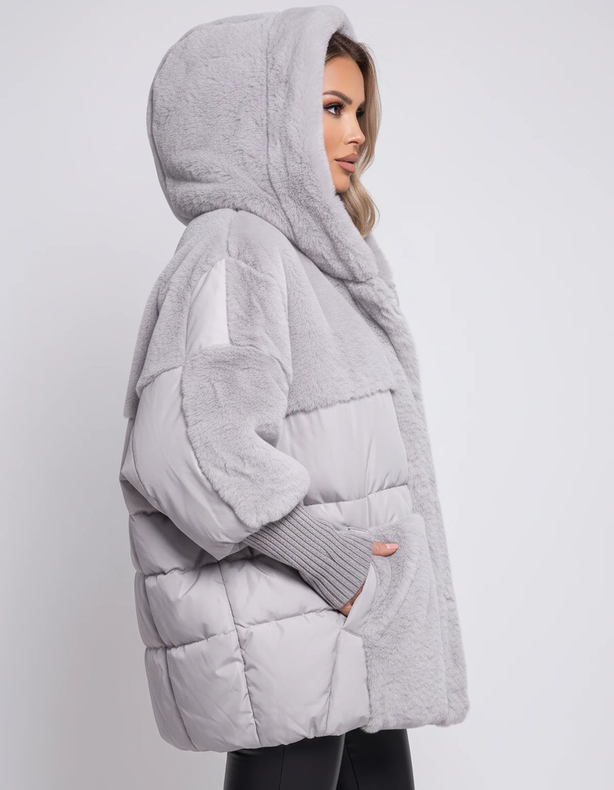 Arabellelle Jackets — Gray | SKU: RB-e1548d-gray-XS,RB-e1548d-gray-S,RB-e1548d-gray-M,RB-e1548d-gray-L,RB-e1548d-gray-XL,RB-e1548d-gray-2XL