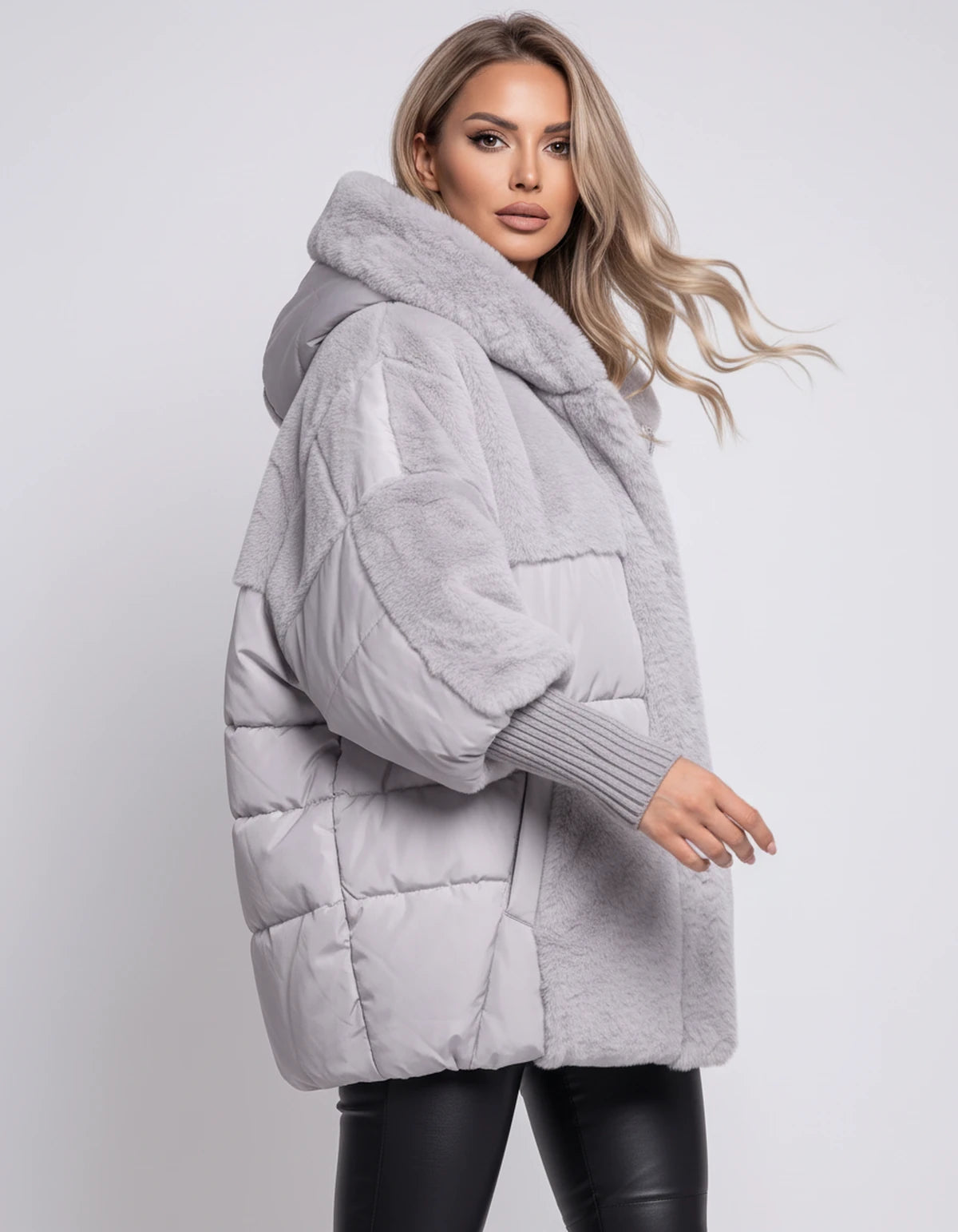 Arabellelle Jackets — Gray | SKU: RB-e1548d-gray-XS,RB-e1548d-gray-S,RB-e1548d-gray-M,RB-e1548d-gray-L,RB-e1548d-gray-XL,RB-e1548d-gray-2XL