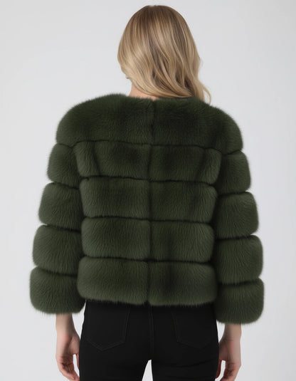 Aralie Jackets — Army green | SKU: RB-72b8a2-armygre1-S (EU XXXS),RB-72b8a2-armygre1-M (EU XXS),RB-72b8a2-armygre1-L (EU XS),RB-72b8a2-armygre1-XL (EU XS-S),RB-72b8a2-armygre1-XXL (EU S-M),RB-72b8a2-armygre1-XXXL (EU M-L),RB-72b8a2-armygre1-4XL (EU L),RB-72b8a2-armygre1-5XL (EU L-XL),RB-72b8a2-armygre1-6XL (EU XL)