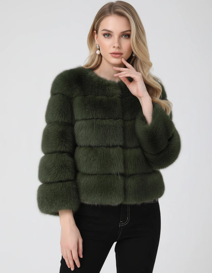 Aralie Jackets — Army green | SKU: RB-72b8a2-armygre1-S (EU XXXS),RB-72b8a2-armygre1-M (EU XXS),RB-72b8a2-armygre1-L (EU XS),RB-72b8a2-armygre1-XL (EU XS-S),RB-72b8a2-armygre1-XXL (EU S-M),RB-72b8a2-armygre1-XXXL (EU M-L),RB-72b8a2-armygre1-4XL (EU L),RB-72b8a2-armygre1-5XL (EU L-XL),RB-72b8a2-armygre1-6XL (EU XL)