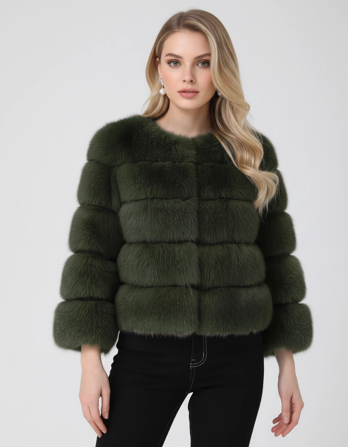 Aralie Jackets — Army green | SKU: RB-72b8a2-armygre1-S (EU XXXS),RB-72b8a2-armygre1-M (EU XXS),RB-72b8a2-armygre1-L (EU XS),RB-72b8a2-armygre1-XL (EU XS-S),RB-72b8a2-armygre1-XXL (EU S-M),RB-72b8a2-armygre1-XXXL (EU M-L),RB-72b8a2-armygre1-4XL (EU L),RB-72b8a2-armygre1-5XL (EU L-XL),RB-72b8a2-armygre1-6XL (EU XL)