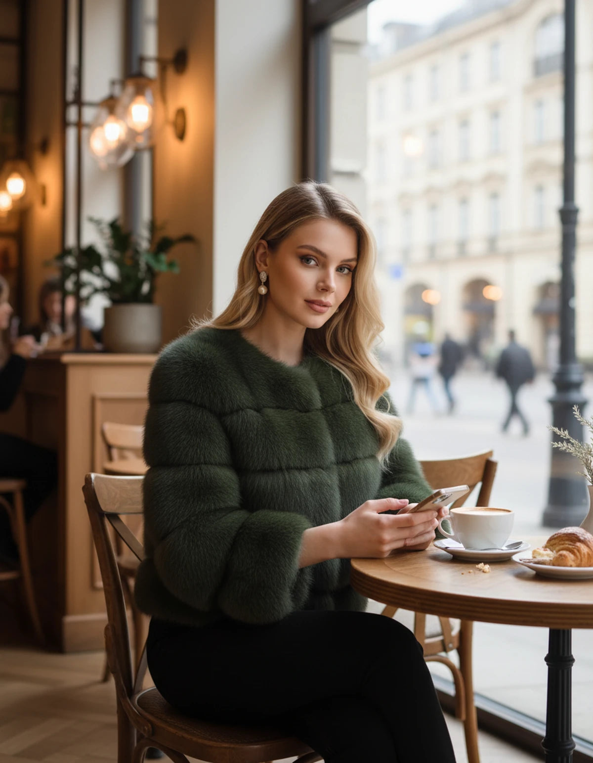 Aralie Jackets — Army green | SKU: RB-72b8a2-armygre1-S (EU XXXS),RB-72b8a2-armygre1-M (EU XXS),RB-72b8a2-armygre1-L (EU XS),RB-72b8a2-armygre1-XL (EU XS-S),RB-72b8a2-armygre1-XXL (EU S-M),RB-72b8a2-armygre1-XXXL (EU M-L),RB-72b8a2-armygre1-4XL (EU L),RB-72b8a2-armygre1-5XL (EU L-XL),RB-72b8a2-armygre1-6XL (EU XL)
