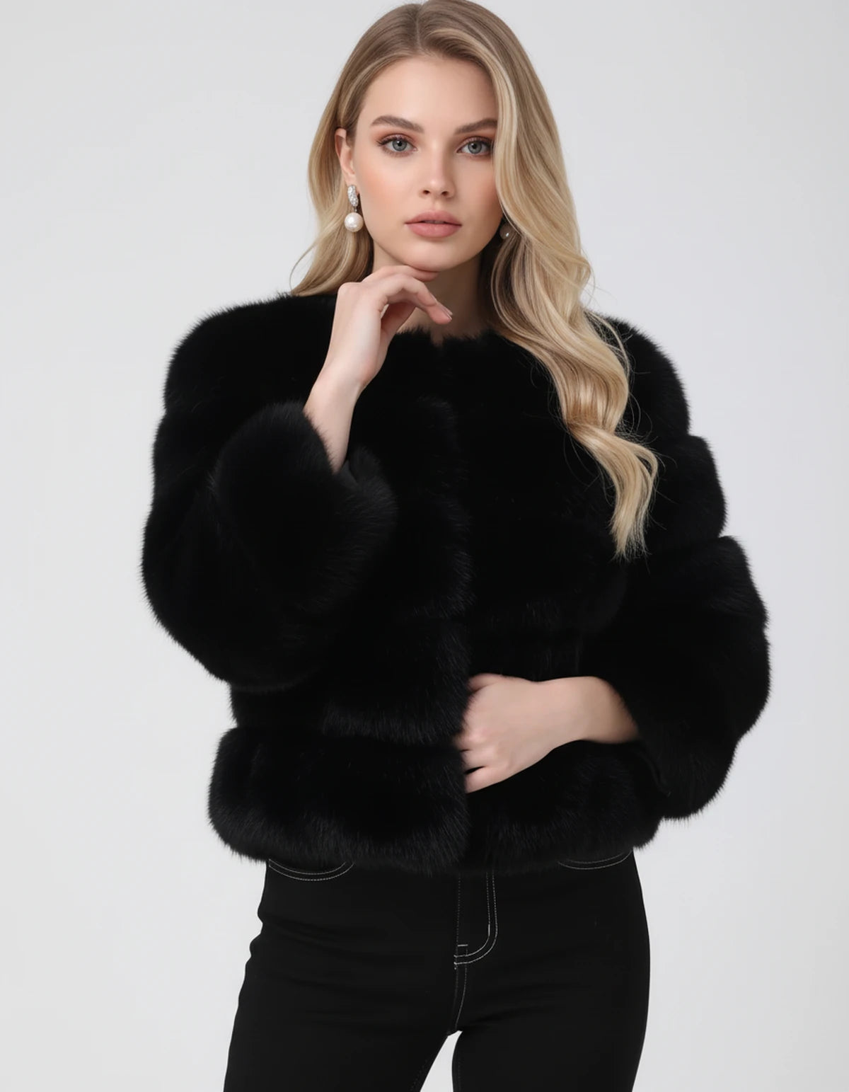 Aralie Jackets — Black | SKU: RB-72b8a2-black-S (EU XXXS),RB-72b8a2-black-M (EU XXS),RB-72b8a2-black-L (EU XS),RB-72b8a2-black-XL (EU XS-S),RB-72b8a2-black-XXL (EU S-M),RB-72b8a2-black-XXXL (EU M-L),RB-72b8a2-black-4XL (EU L),RB-72b8a2-black-5XL (EU L-XL),RB-72b8a2-black-6XL (EU XL)