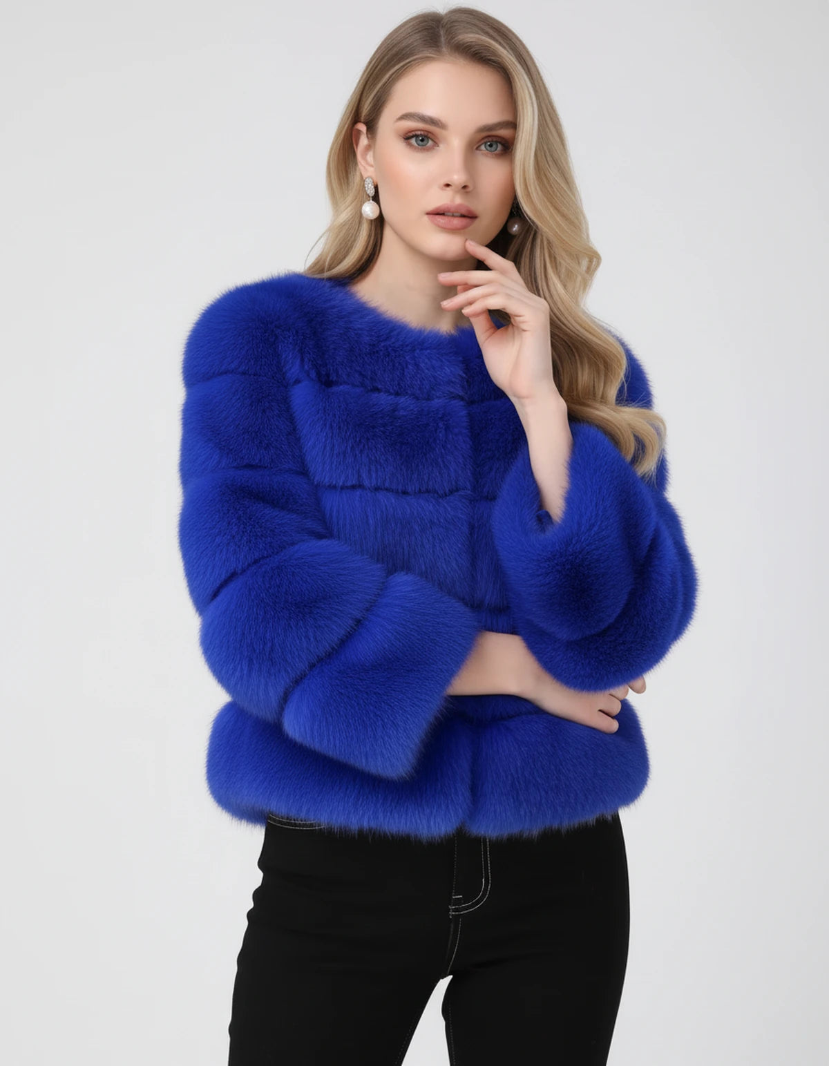 Aralie Jackets — Blue | SKU: RB-72b8a2-blue-S (EU XXXS),RB-72b8a2-blue-M (EU XXS),RB-72b8a2-blue-L (EU XS),RB-72b8a2-blue-XL (EU XS-S),RB-72b8a2-blue-XXL (EU S-M),RB-72b8a2-blue-XXXL (EU M-L),RB-72b8a2-blue-4XL (EU L),RB-72b8a2-blue-5XL (EU L-XL),RB-72b8a2-blue-6XL (EU XL)