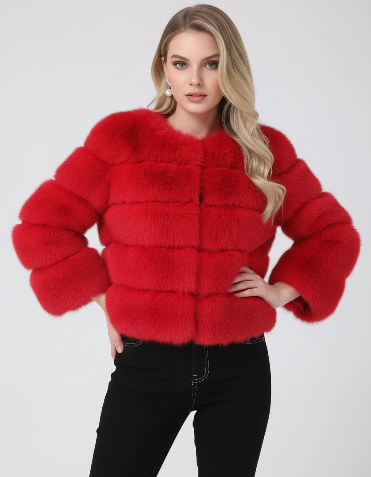 Aralie Jackets — Red | SKU: RB-72b8a2-red-S (EU XXXS),RB-72b8a2-red-M (EU XXS),RB-72b8a2-red-L (EU XS),RB-72b8a2-red-XL (EU XS-S),RB-72b8a2-red-XXL (EU S-M),RB-72b8a2-red-XXXL (EU M-L),RB-72b8a2-red-4XL (EU L),RB-72b8a2-red-5XL (EU L-XL),RB-72b8a2-red-6XL (EU XL)