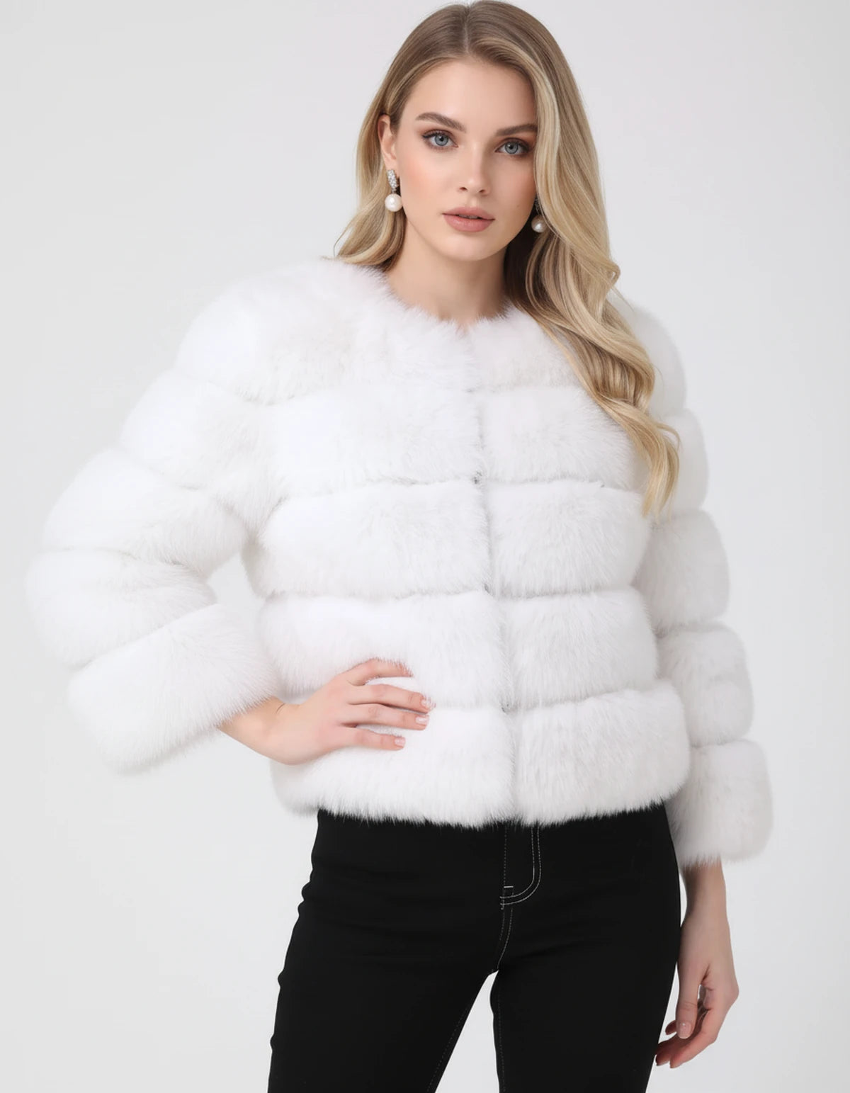Aralie Jackets — White | SKU: RB-72b8a2-white-S (EU XXXS),RB-72b8a2-white-M (EU XXS),RB-72b8a2-white-L (EU XS),RB-72b8a2-white-XL (EU XS-S),RB-72b8a2-white-XXL (EU S-M),RB-72b8a2-white-XXXL (EU M-L),RB-72b8a2-white-4XL (EU L),RB-72b8a2-white-5XL (EU L-XL),RB-72b8a2-white-6XL (EU XL)