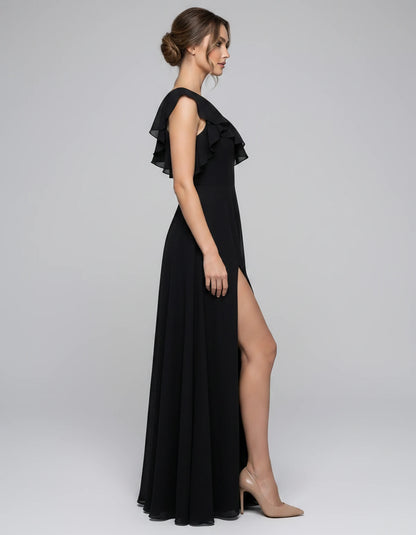 Ardenne Maxi Dresses — Black | SKU: RB-32e6f7-black-2,RB-32e6f7-black-4,RB-32e6f7-black-6,RB-32e6f7-black-8,RB-32e6f7-black-10,RB-32e6f7-black-12,RB-32e6f7-black-14,RB-32e6f7-black-16,RB-32e6f7-black-16W,RB-32e6f7-black-18W,RB-32e6f7-black-20W,RB-32e6f7-black-22W