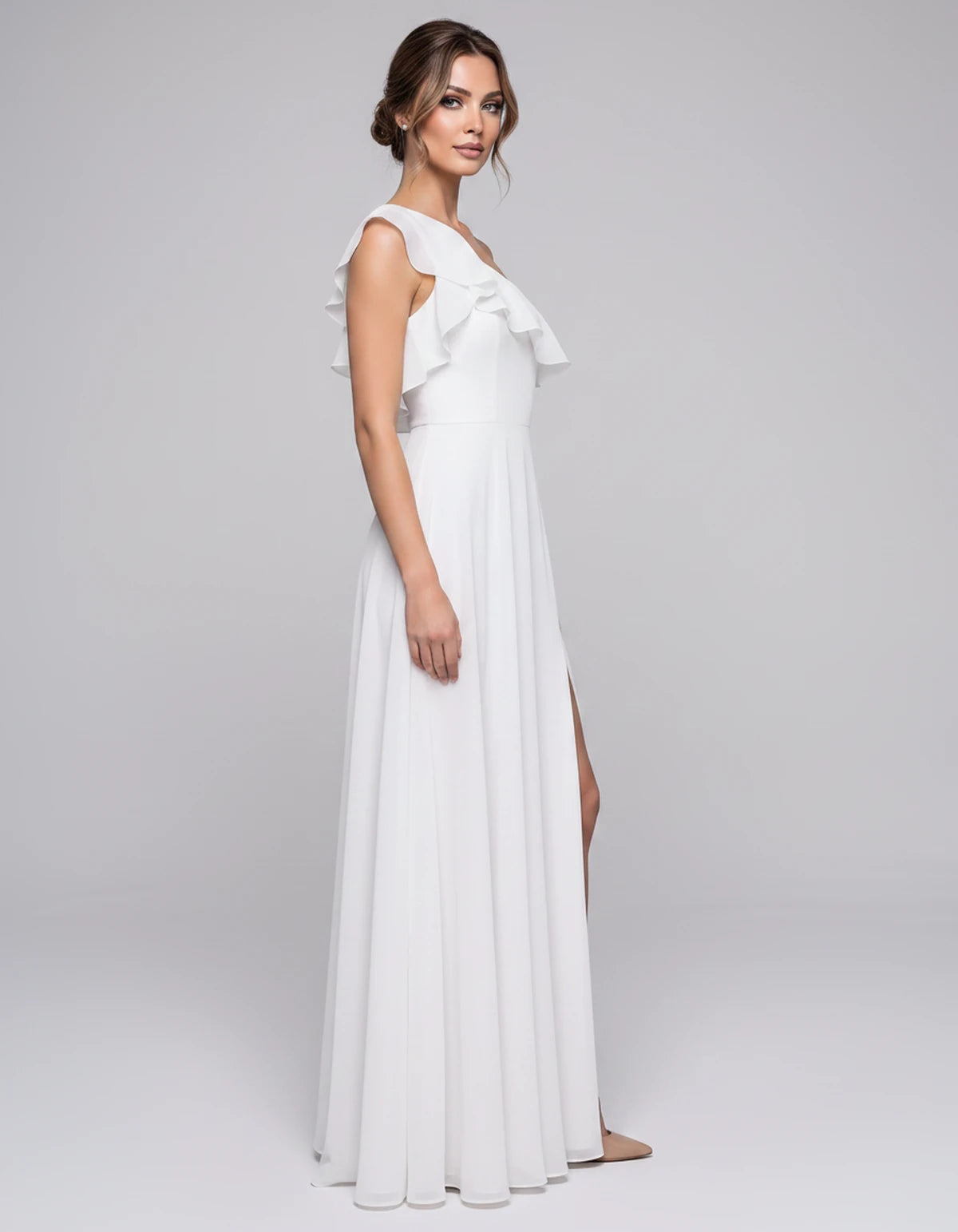 Ardenne Maxi Dresses — White | SKU: RB-32e6f7-white-2,RB-32e6f7-white-4,RB-32e6f7-white-6,RB-32e6f7-white-8,RB-32e6f7-white-10,RB-32e6f7-white-12,RB-32e6f7-white-14,RB-32e6f7-white-16,RB-32e6f7-white-16W,RB-32e6f7-white-18W,RB-32e6f7-white-20W,RB-32e6f7-white-22W