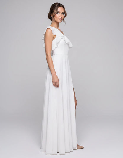 Ardenne Maxi Dresses — White | SKU: RB-32e6f7-white-2,RB-32e6f7-white-4,RB-32e6f7-white-6,RB-32e6f7-white-8,RB-32e6f7-white-10,RB-32e6f7-white-12,RB-32e6f7-white-14,RB-32e6f7-white-16,RB-32e6f7-white-16W,RB-32e6f7-white-18W,RB-32e6f7-white-20W,RB-32e6f7-white-22W