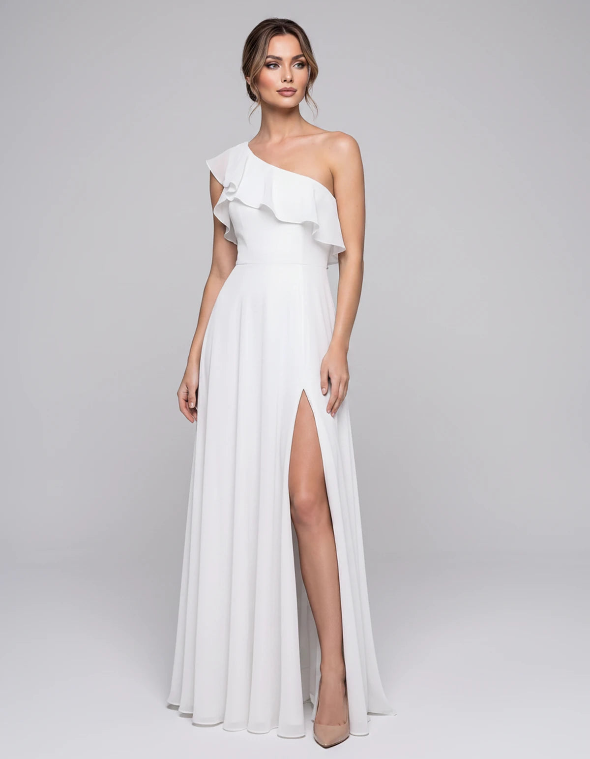 Ardenne Maxi Dresses — White | SKU: RB-32e6f7-white-2,RB-32e6f7-white-4,RB-32e6f7-white-6,RB-32e6f7-white-8,RB-32e6f7-white-10,RB-32e6f7-white-12,RB-32e6f7-white-14,RB-32e6f7-white-16,RB-32e6f7-white-16W,RB-32e6f7-white-18W,RB-32e6f7-white-20W,RB-32e6f7-white-22W