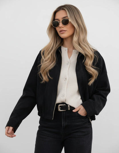 Arenza Jackets — Black | SKU: RB-ba69d9-black-XS,RB-ba69d9-black-S,RB-ba69d9-black-M,RB-ba69d9-black-L