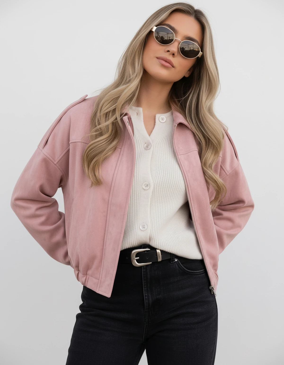 Arenza Jackets — Dusty Pink | SKU: RB-ba69d9-dustyp69-XS,RB-ba69d9-dustyp69-S,RB-ba69d9-dustyp69-M,RB-ba69d9-dustyp69-L
