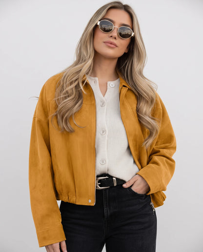 Arenza Jackets — Mustard Yellow